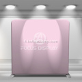 Struttura del display in tessuto di tensione rosa semplice